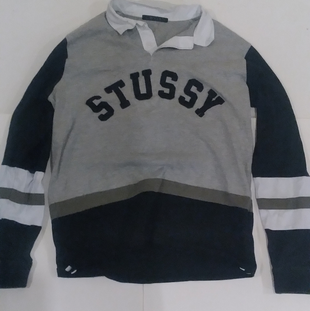 Stussy Pullover Long Sleeve  Large .